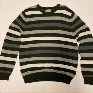 Senoma | Sweater| Striped | Gray, Black, White | Lg | Like New